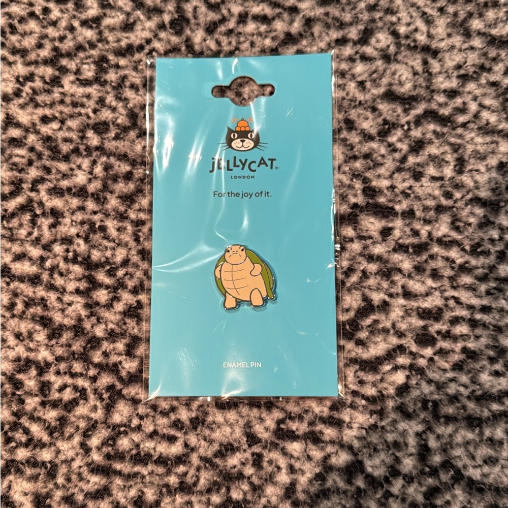 Jellycat Timmy Turtle Enamel Pin